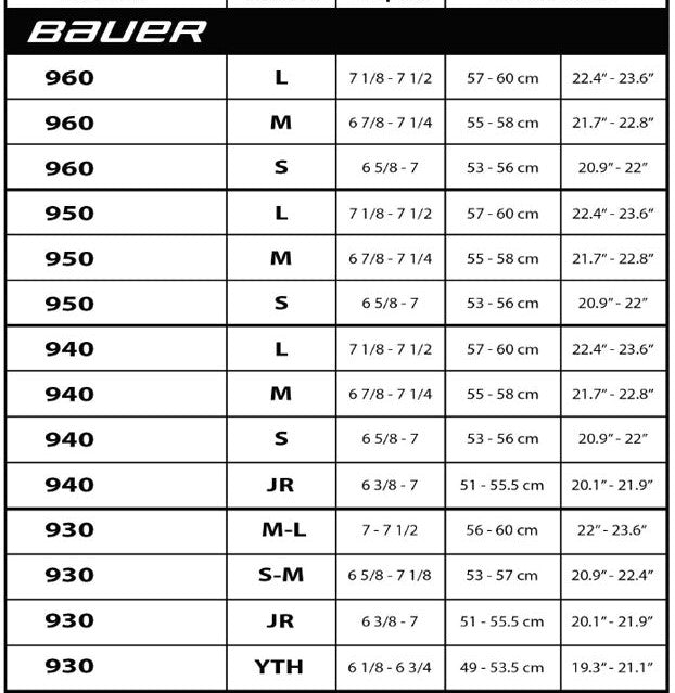 Bauer Profile 940 SR + JR Goalie Mask