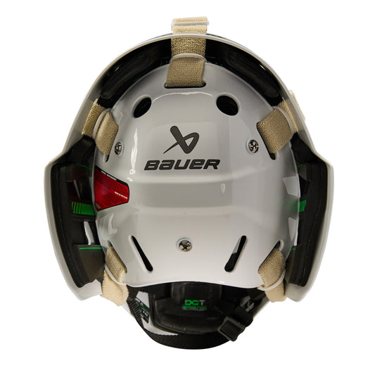 Bauer NME open exposed Backplate Strapping